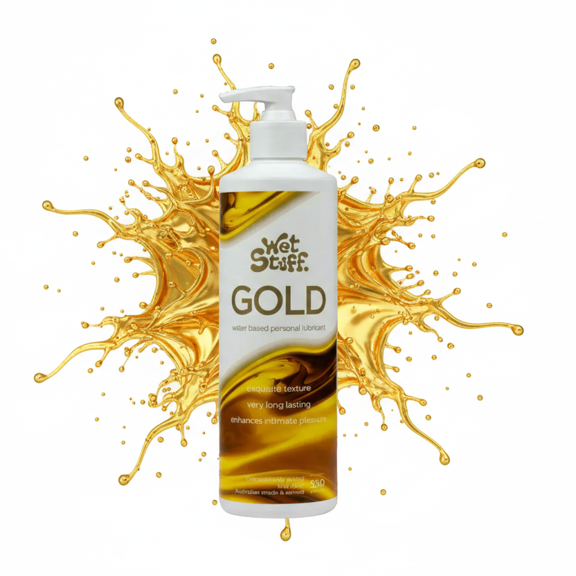 Wet Stuff Gold Water-Based Lubricant | The Love Boulevard