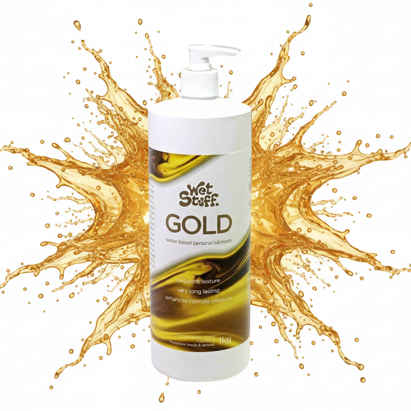 Wet Stuff Gold Water-Based Lubricant 1Kg | The Love Boulevard