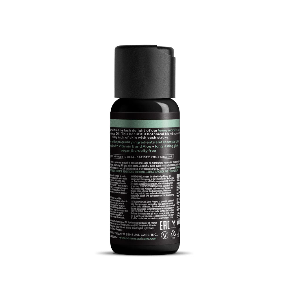 Wicked Honeysuckle + Ivy Massage Oil 120ml | The Love Boulevard