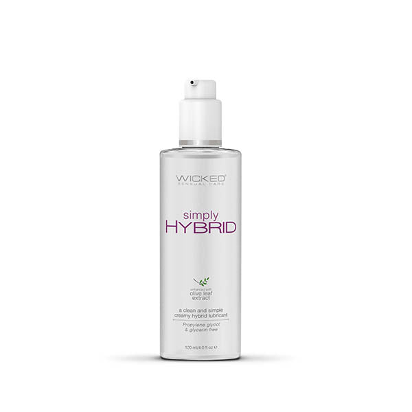 Wicked Simply Hybrid 120ml Water & Silicone Lubricant | The Love Boulevard