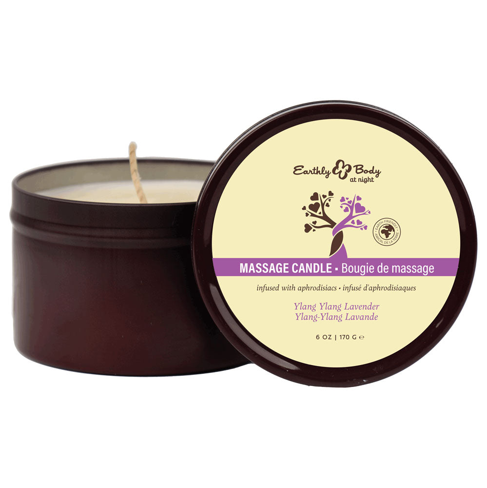 Ylang Ylang Lavender Massage Candle | The Love Boulevard