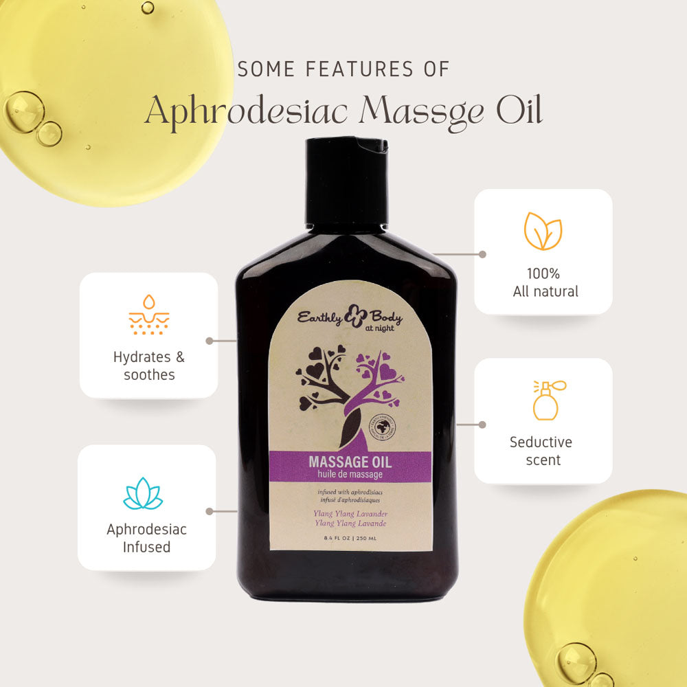 Ylang Ylang Lavender Massage Oil 250ml | The Love Boulevard