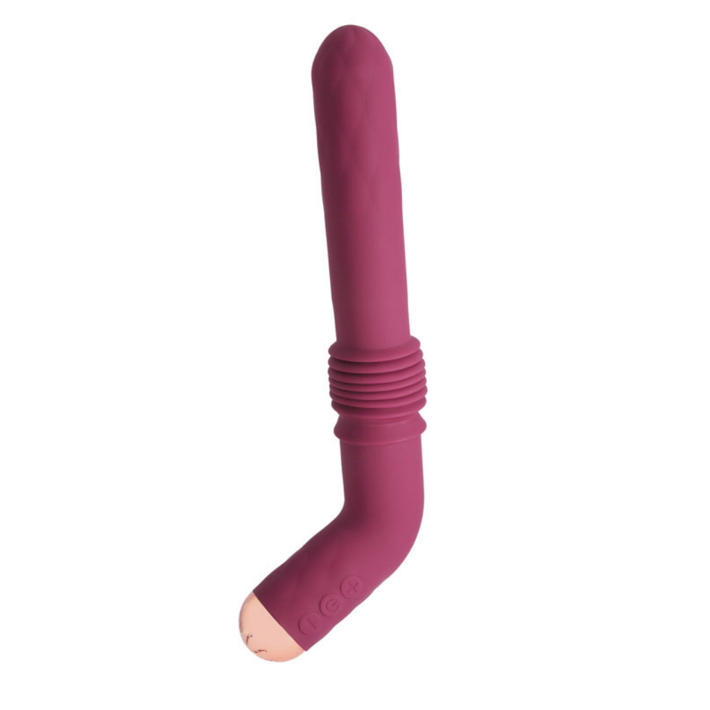 Your Majesty Rechargeable Thrusting Vibrator | The Love Boulevard