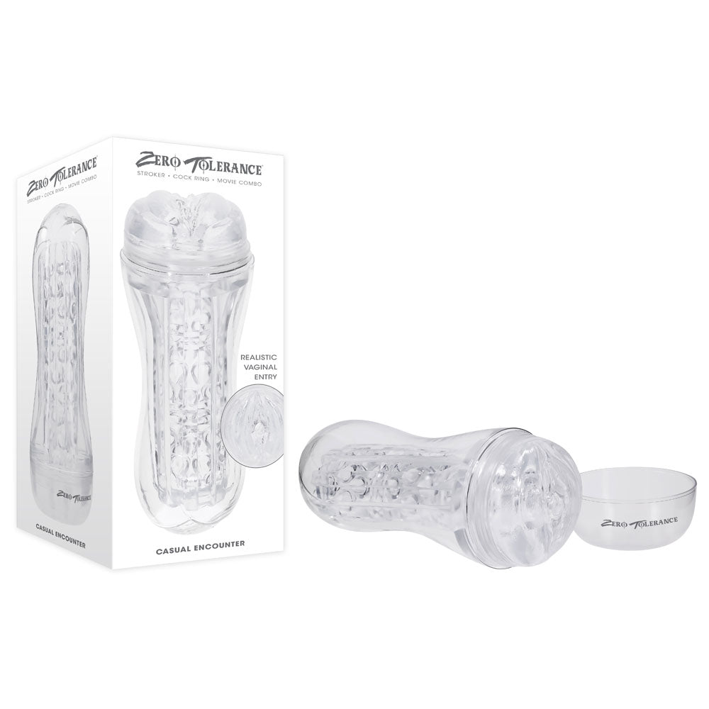 Zero Tolerance Casual Encounter clear stroker