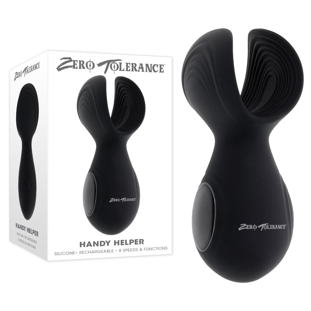 Zero Tolerance Handy Helper Vibrating Stroker | The Love Boulevard