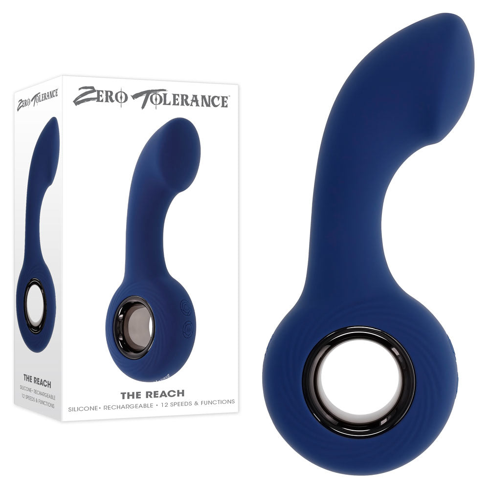 Zero Tolerance The Reach Vibrating Anal Plug | The Love Boulevard