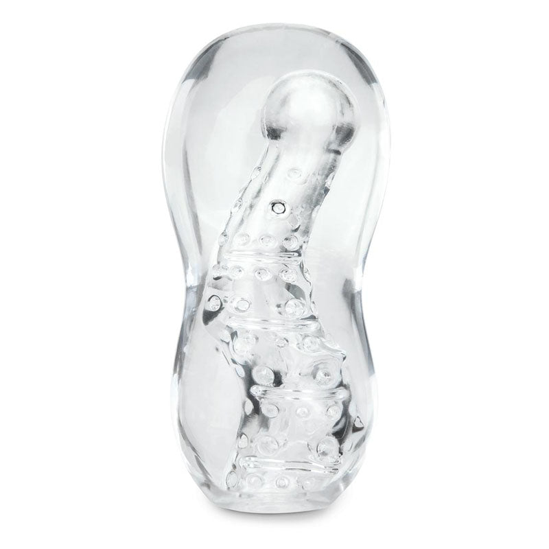 Zolo Gripz – Wavy Clear Stroker Sleeve