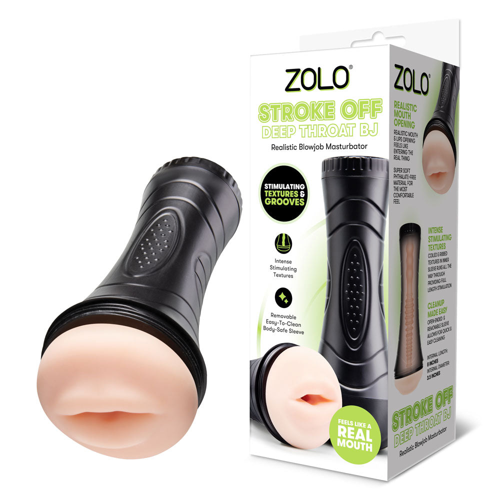Zolo Stroke Off Deep Throat BJ Stroker | The Love Boulevard