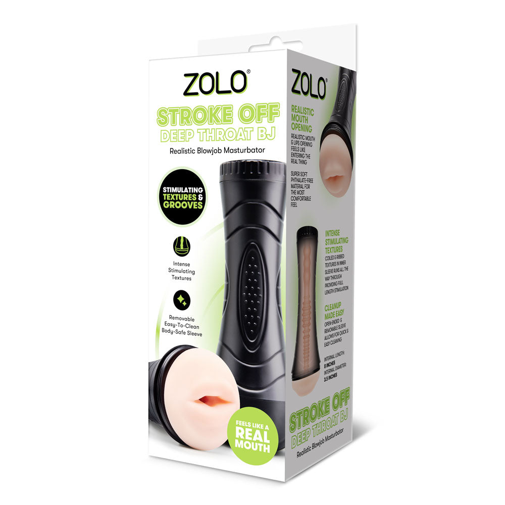 Zolo Stroke Off Deep Throat BJ Stroker | The Love Boulevard