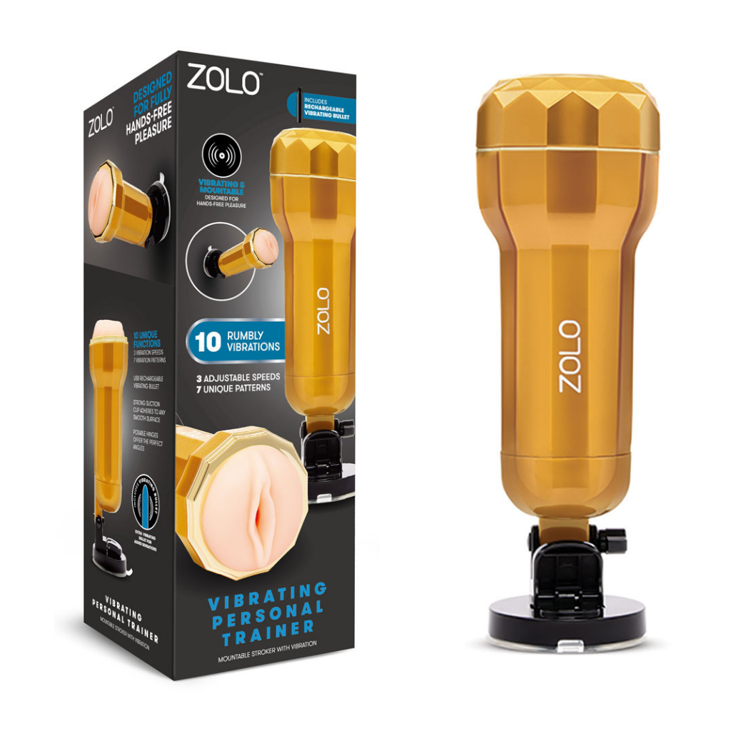 Zolo Vibrating Personal Trainer Stroker | The Love Boulevard